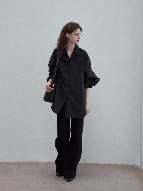 Chemise à ligne dégradée